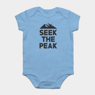 Seek The Peak Baby Bodysuit